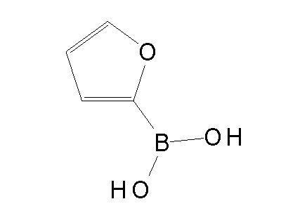 Chemical structure of 2-furanboronic acid