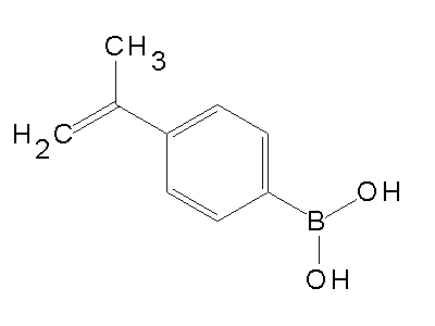 Chemical structure of Dihydroxy-(4-isopropenyl-phenyl)-boran